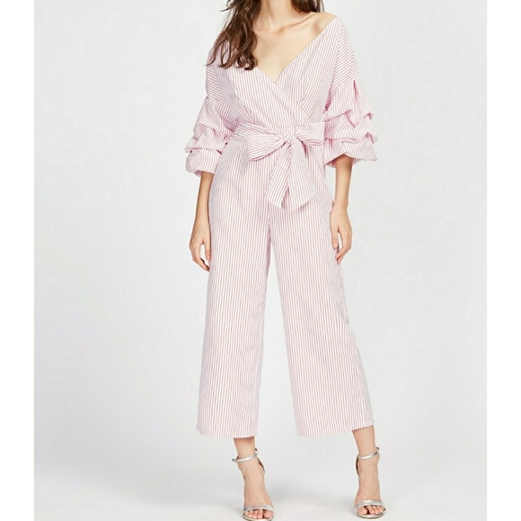 ⬇️VIVA | Gathered Sleeve Jumpsuit - Picture 2 of 4